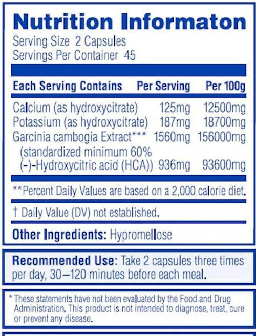 Labrada Garcinia Cambogia 90 Caps||Bodyandfitness.com