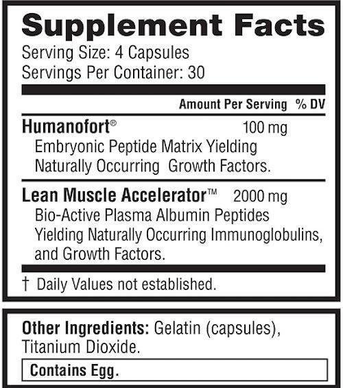 Labrada HumanoGrowth 120 caps||Bodyandfitness.com