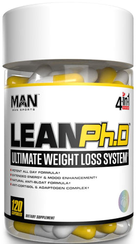 Man Sports Lean Ph.D 120 caps.|Carnitine|Bodyandfitness.com