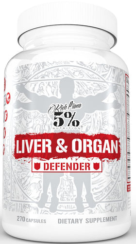 5% Nutrition Liver & Organ Defender 270 caps|Liver Support|Bodyandfitness.com