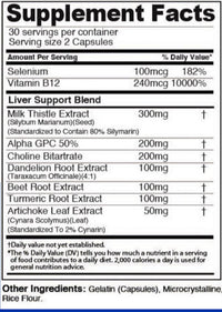 Noo-Hype Liver Vitalize fact