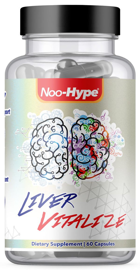 Noo-Hype Liver Vitalize 60 Capsules|Liver Support|Bodyandfitness.com