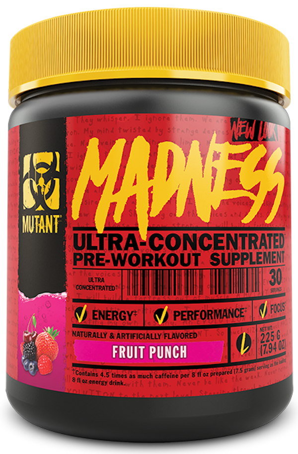 Mutant Madness Pre-Workout punch