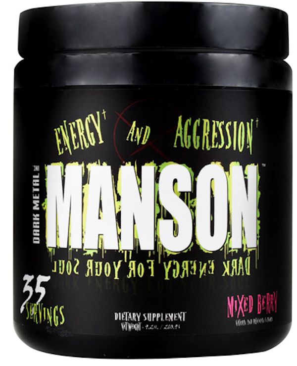 Insane Labz Manson high energy pre-workout