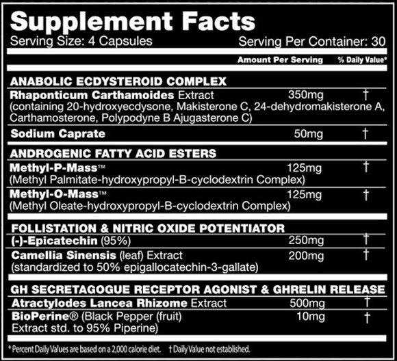 Performax Labs MassMax Natural Anabolic 120 Capsules|Muscle Pumps|Bodyandfitness.com