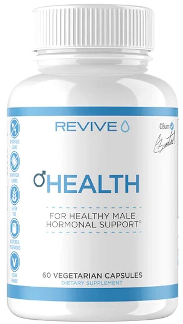 Revive Men Health Male Hormonal Support 60 Vegetarian Capsules