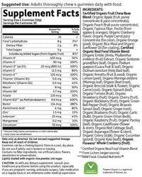 Garden Of Life mykind Organics Men's 40+ Multi Gummies fact