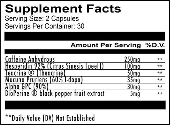 RedCon1 Mental Trigger 60 ct|Focus|Bodyandfitness.com