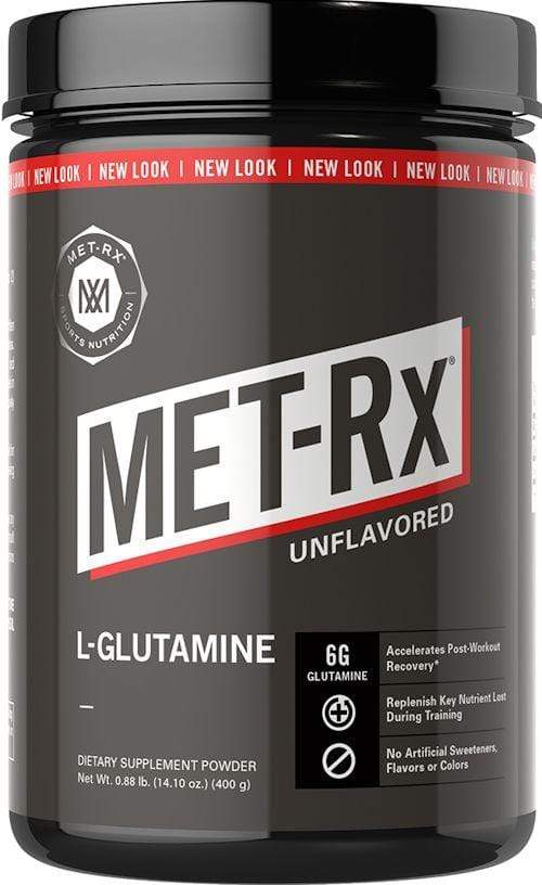 Met-Rx L-Glutamine Powder 400 gms||Bodyandfitness.com
