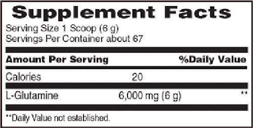 Met-Rx L-Glutamine Powder 400 gms||Bodyandfitness.com