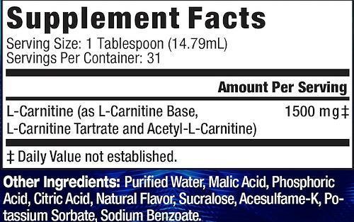 MHP L-Carnitine Liquid 16 oz||Bodyandfitness.com