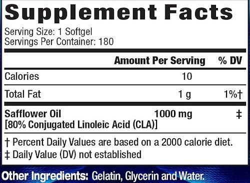 MHP Super CLA 180 Softgels||Bodyandfitness.com