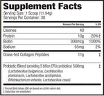 MHP Fit & Lean Collagen + Probiotics label