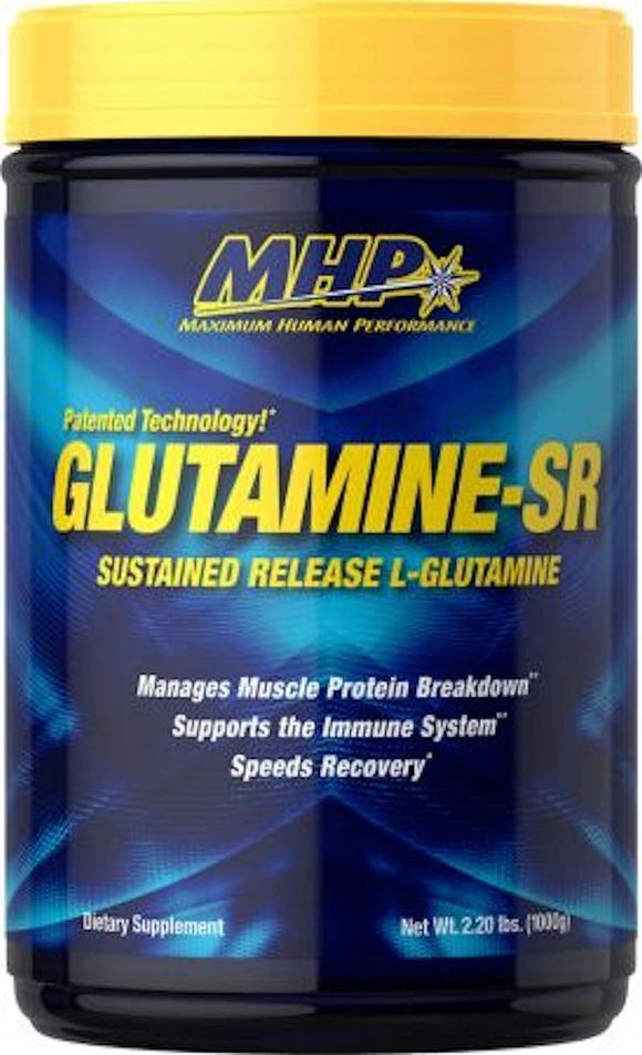 MHP Glutamine-SR 1000 gms 167 servings|Glutamine|Bodyandfitness.com