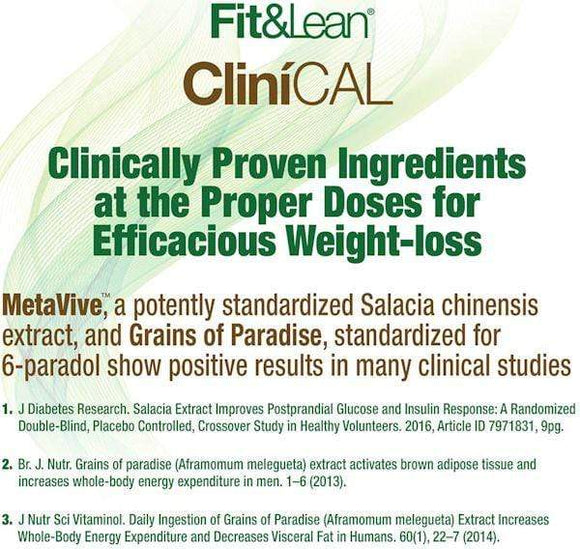 MHP Fit & Lean CliniCAL 30 caps|Fat Burner|Bodyandfitness.com