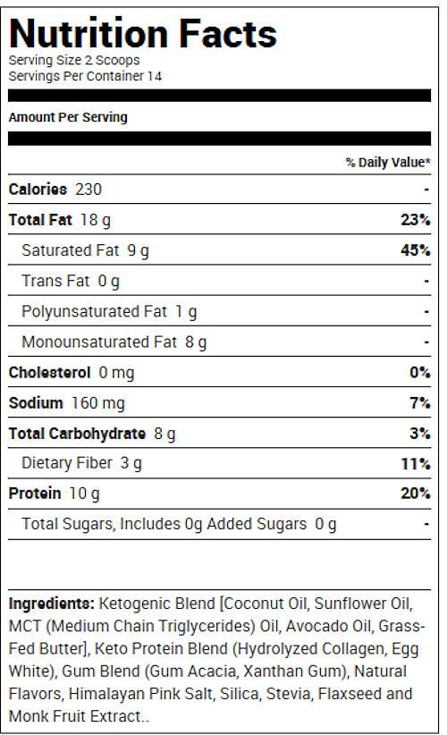 MHP Fit & Lean Keto Shake 14 servings||Bodyandfitness.com