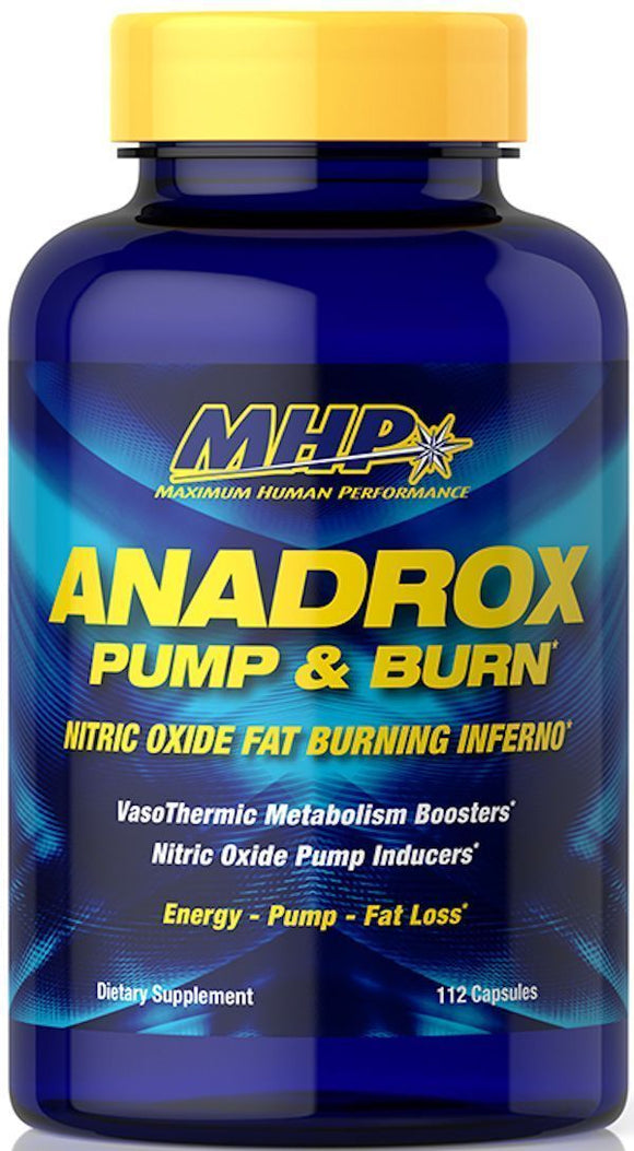 MHP Anadrox Pump & Burn Fat Burner 112 caps|Muscle Pumps|Bodyandfitness.com