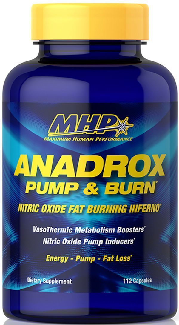MHP Anadrox Pump & Burn Fat Burner 112 caps