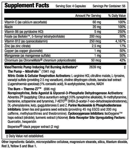 MHP Anadrox Pump & Burn 224 capsules|Muscle Pumps|Bodyandfitness.com