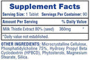 Hi-Tech Pharmaceuticals Milk Thistle 90 Tabs|Liver Support|Bodyandfitness.com