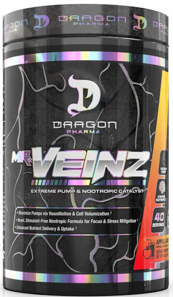 Dragon Pharma Mr. Veinz 40 servings||Bodyandfitness.com