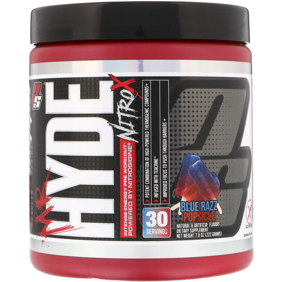 ProSupps Mr. Hyde Nitro X High Stim Pre-Workout 30 servings|Test Booster|Bodyandfitness.com