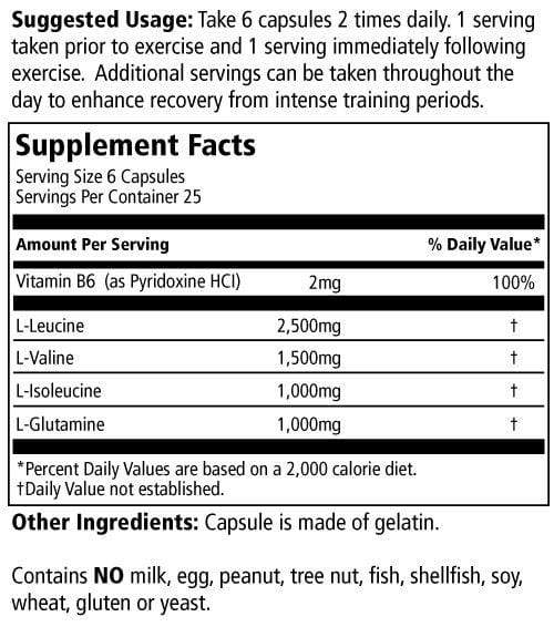 MRM BCAA+G 150 caps|BCAAs|Bodyandfitness.com