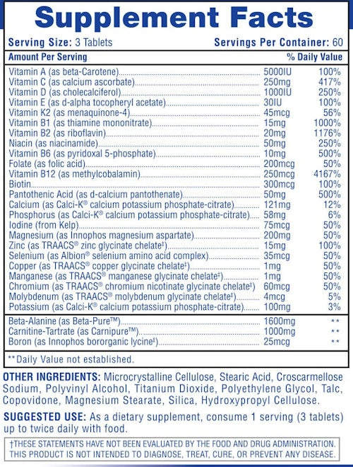 Hi-Tech Pharmaceuticals MuscleVite Multi Vitamin|Multi Vitamin|Bodyandfitness.com