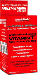 MuscleMeds Vitamin T Multi 90 Tabs|Test Booster|Bodyandfitness.com