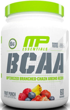 MusclePharm BCAA Essentials 60 servings|BCAAs|Bodyandfitness.com