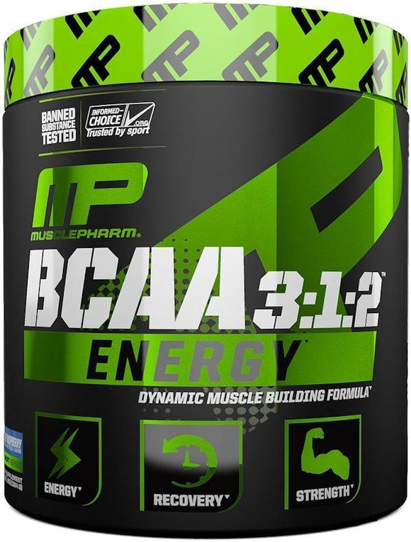 MusclePharm BCAA 3:1:2 Energy 30 servings|BCAAs|Bodyandfitness.com