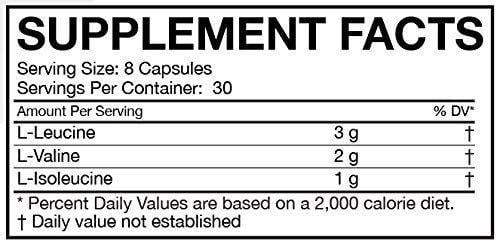 MusclePharm BCAA Essentials 240 Caps|BCAAs|Bodyandfitness.com