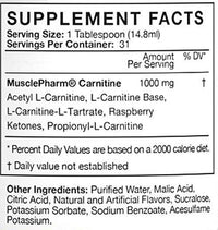 MusclePharm Carnitine Liquid 16 oz
