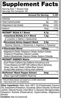 Mutant BCAA Energy 30 servings