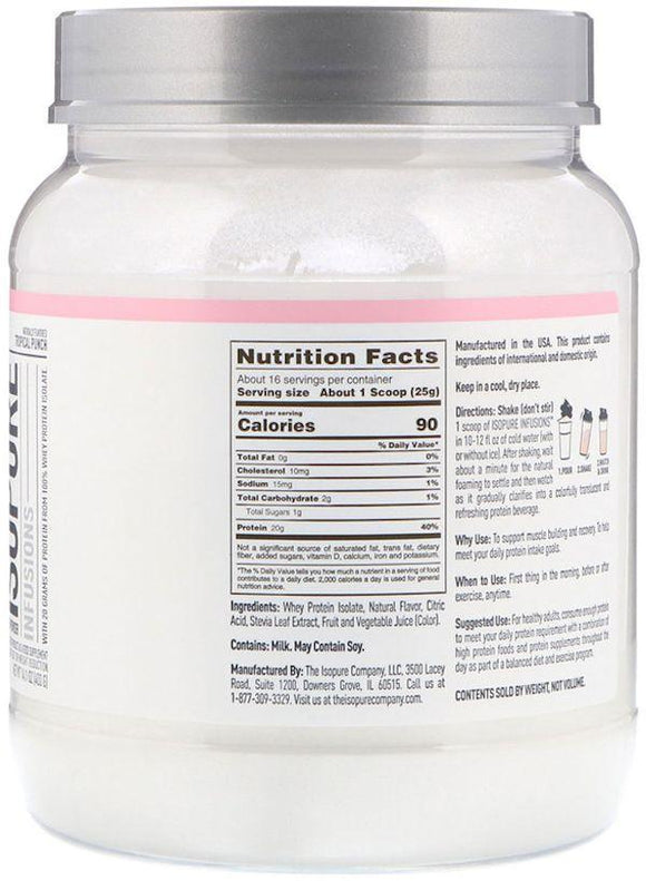 Nature's Best Isopure Infusions Protein Powder|Protein|Bodyandfitness.com