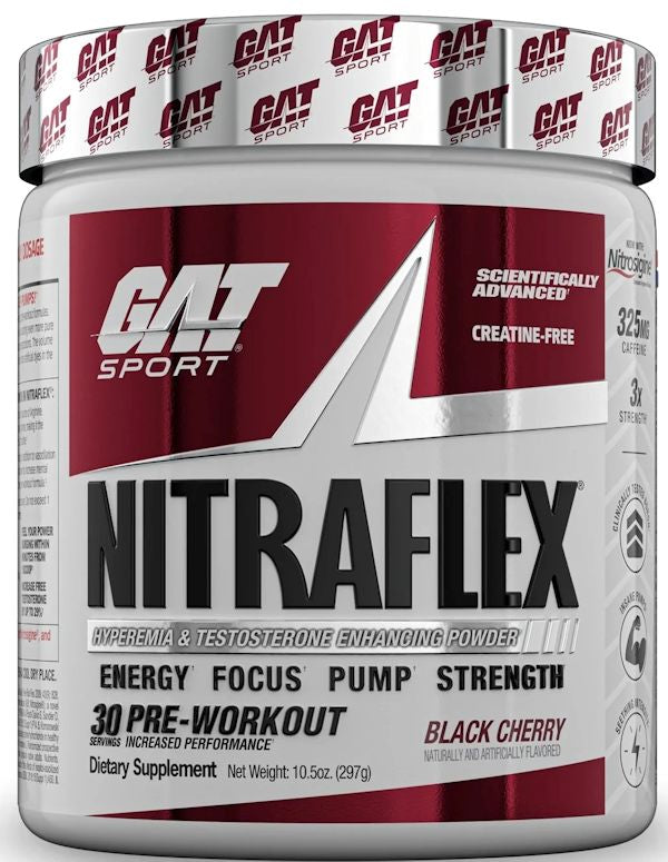 GAT Nitraflex ADVANCED Pre-Workout Muscle Pumps The Best mass size 2