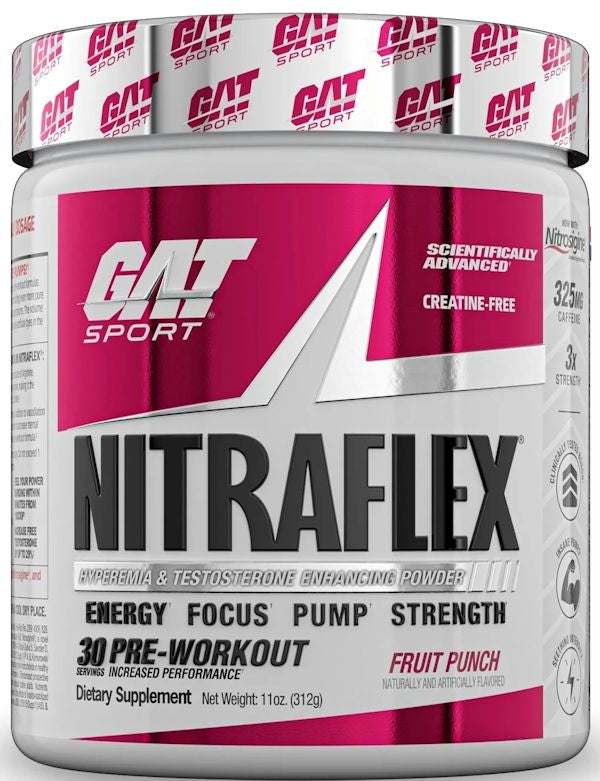 GAT Nitraflex ADVANCED Pre-Workout Muscle Pumps The Best mass size 1