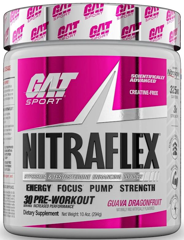 GAT Nitraflex ADVANCED Pre-Workout Muscle Pump 
