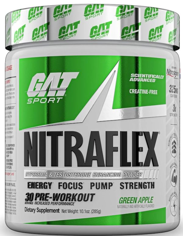 GAT Nitraflex ADVANCED Pre-Workout mass size
