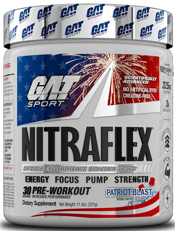 GAT Nitraflex ADVANCED Pre-Workout Best mass size