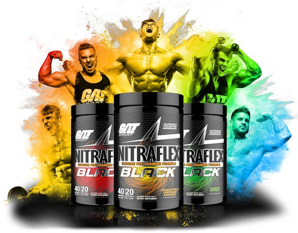 GAT Sport Nitraflex Black|Pre-Workout|Bodyandfitness.com