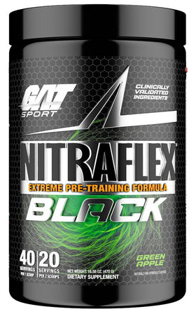 GAT Sport Nitraflex Black|Pre-Workout|Bodyandfitness.com