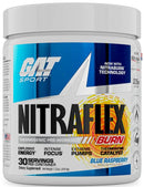 GAT Sport Nitraflex Burn 30 serving|Pre-workout|Bodyandfitness.com