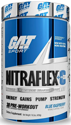 GAT Sport Nitraflex+Creatine|Pre-Workout|Bodyandfitness.com