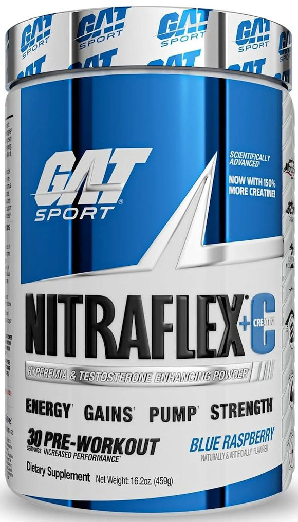 GAT Sport Nitraflex+Creatine|Pre-Workout|Bodyandfitness.com
