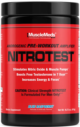 MuscleMeds Nitrotest Pre Workout|Pre-Workout|Bodyandfitness.com