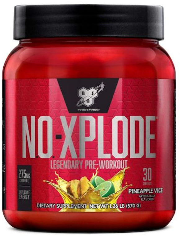BSN NO Xplode Legendary 30 servings|Pre-Workout|Bodyandfitness.com