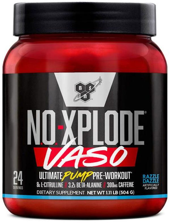 BSN NO Xplode Vaso|Pre-Workout|Bodyandfitness.com
