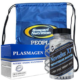 Hi-Tech Pharmaceuticals Novedex-XT and Plasmagen with FREE Back Pack|Test Booster|Bodyandfitness.com