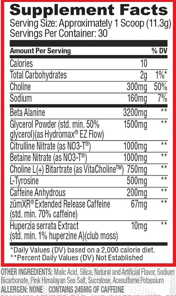 Purus Labs NOXYGEN Non-Stim Pre-Workout 30 servings|Muscle Pumps|Bodyandfitness.com